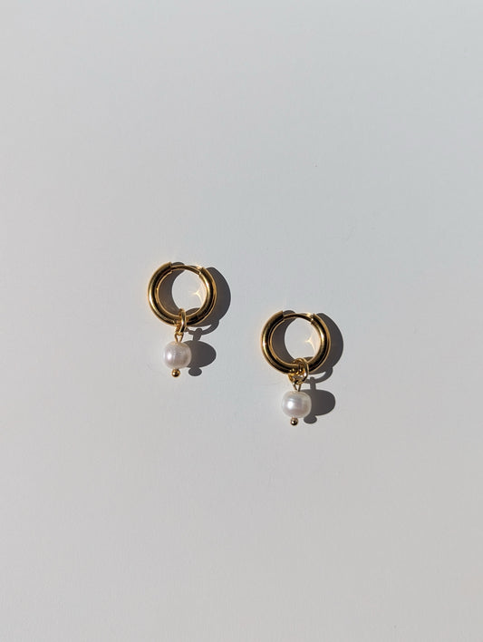 Pearl Charm Pair - 6mm