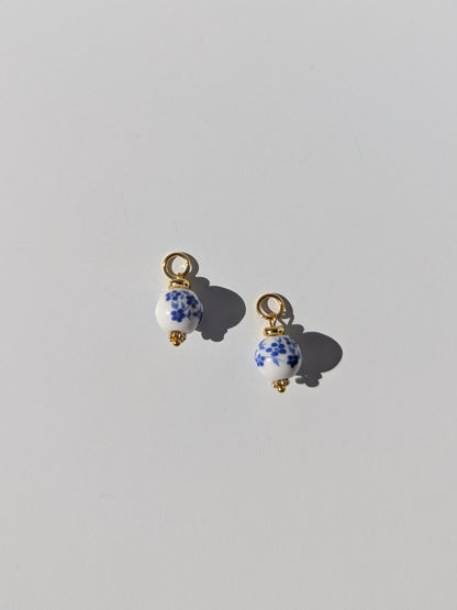 Cherry Blossom Charm Pair